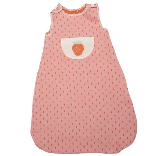 David Fussenegger Schlafsack Juwel 'Erdbeere' Altrosa 70 cm - 1 Jahr