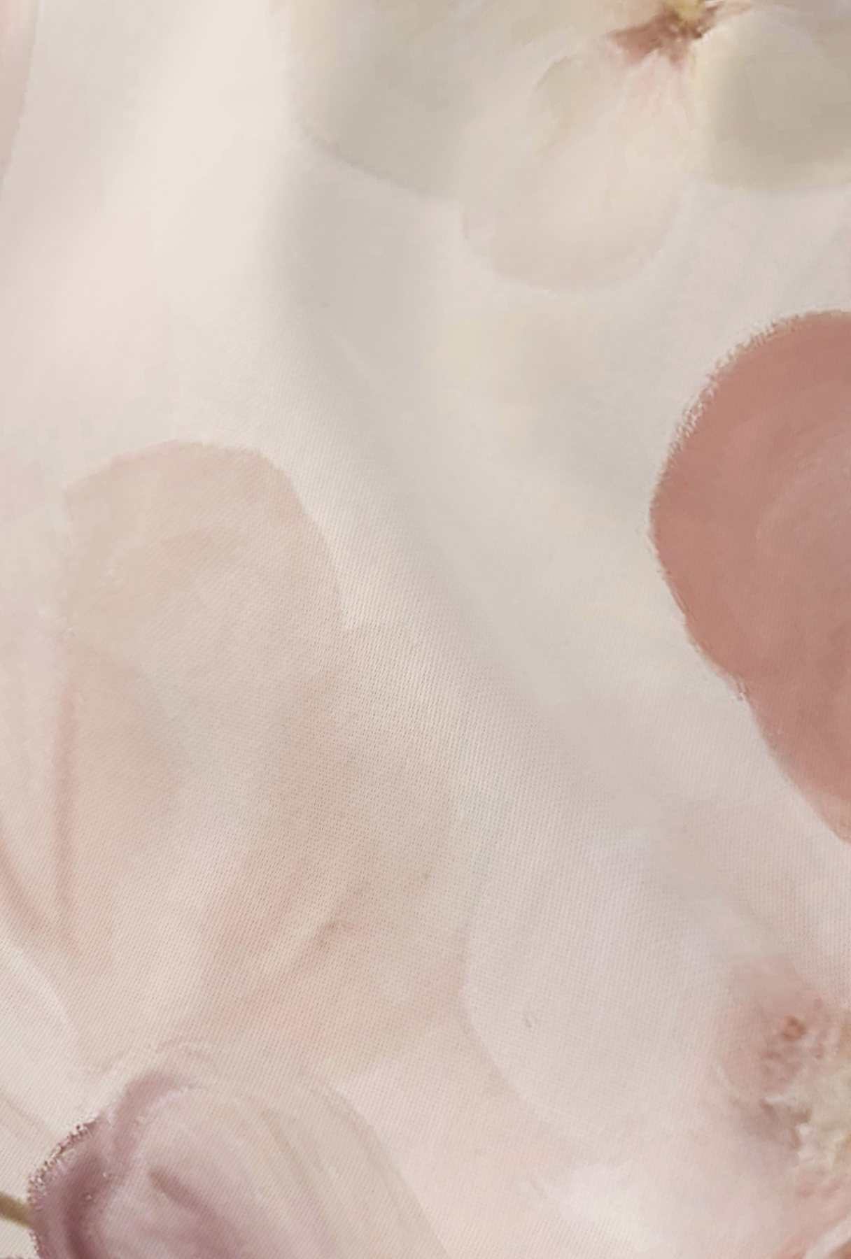 Biberna Tencel Bettwäsche 'Blume' 135 x 200 cm Rose