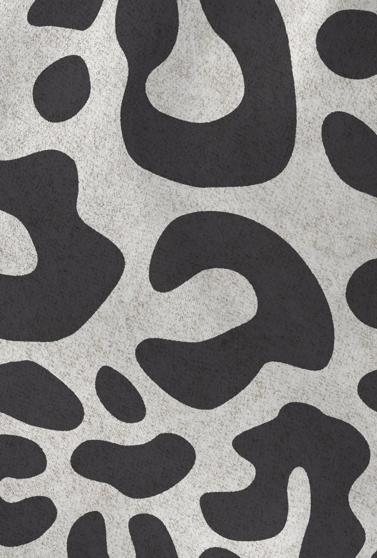 Biberna Melange- Flanell Bettwäsche 'Leo' 135 x 200 cm Grau