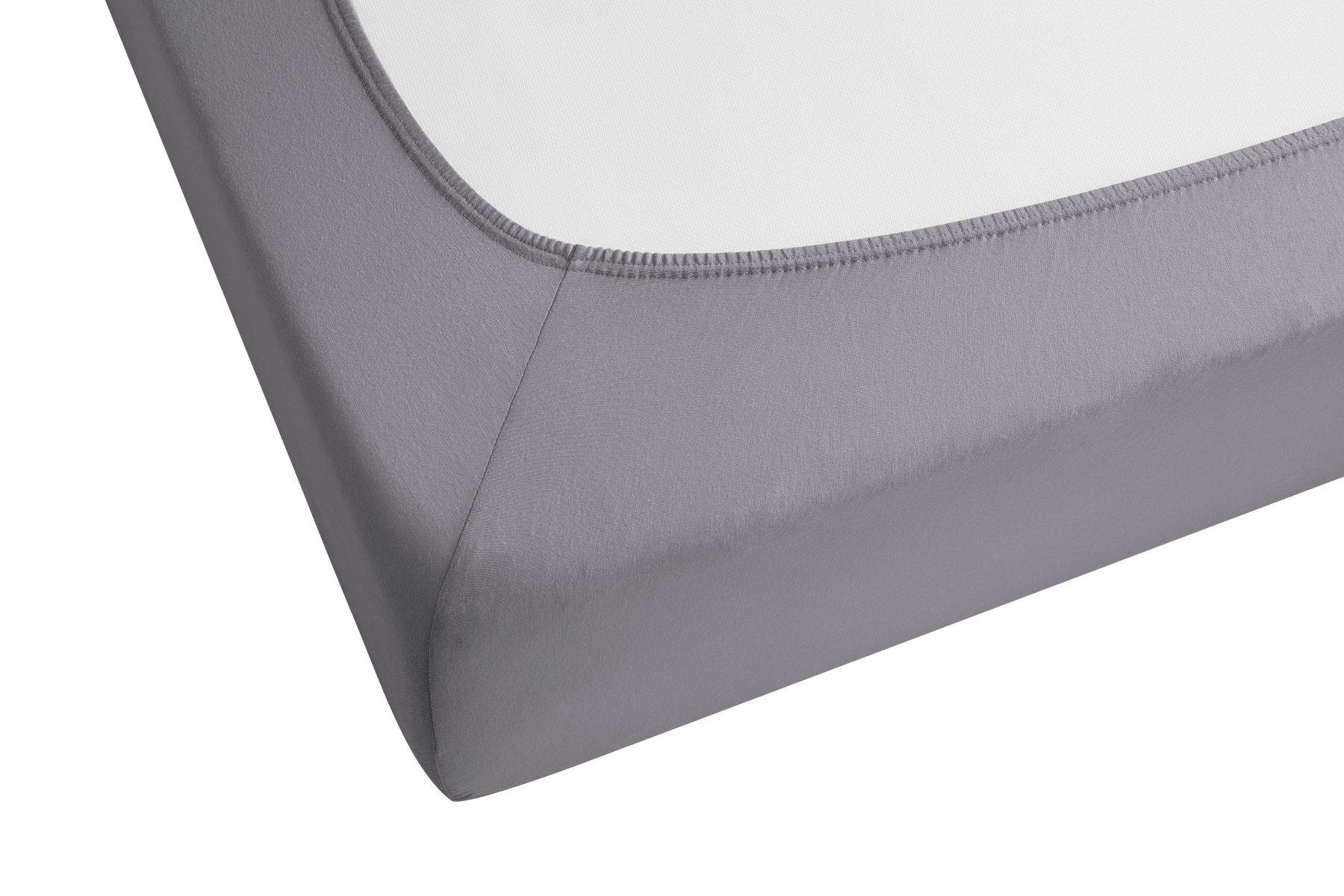 Biberna Jersey- Elastic- Spannbetttuch - Mehrere Farben