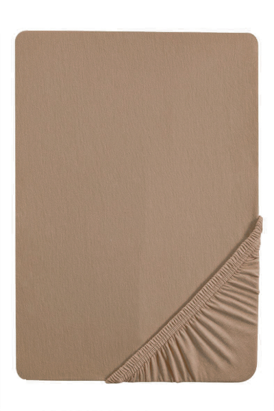 Biberna Jersey- Elastic- Spannbetttuch - Mehrere Farben