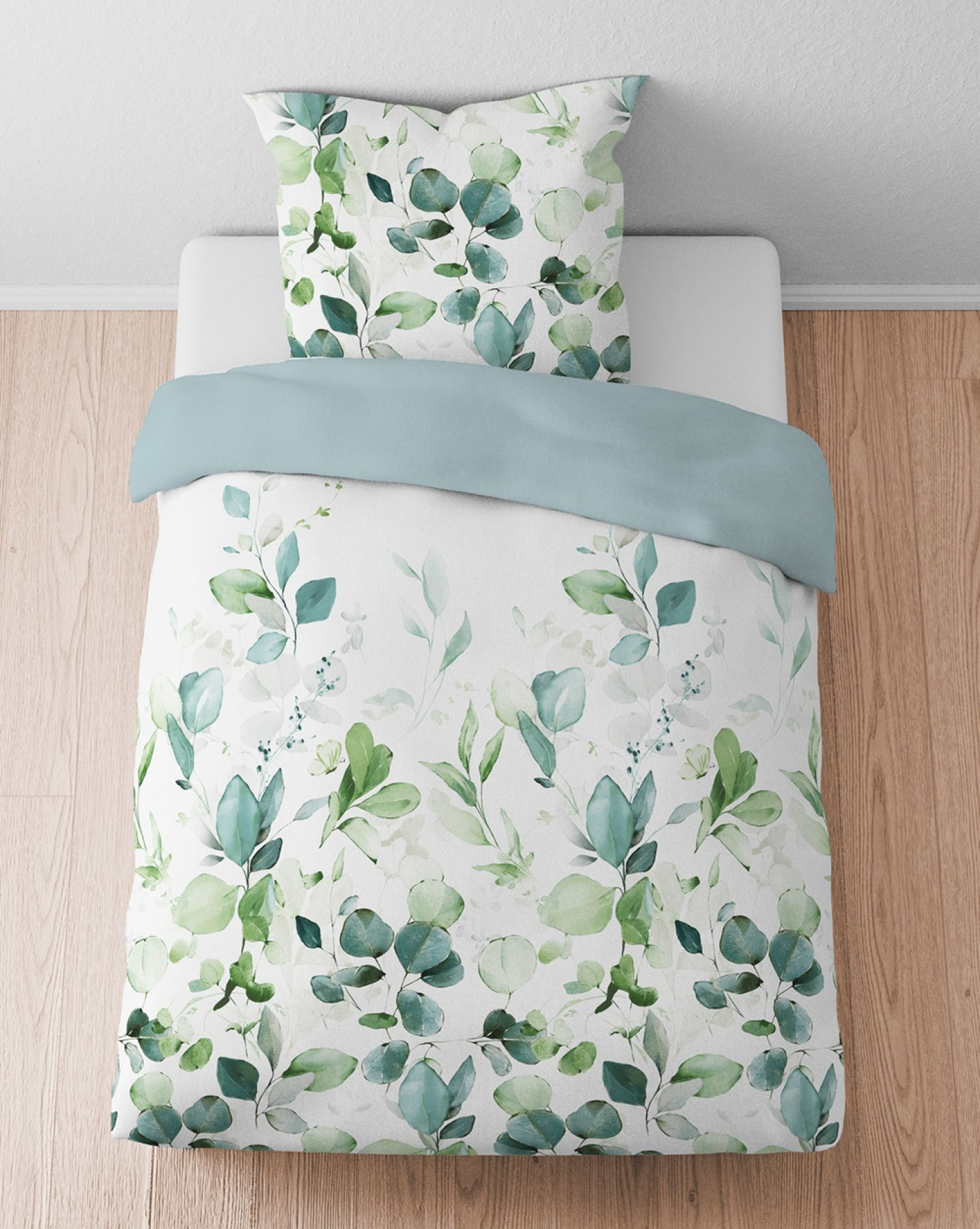 Biberna Tencel Bettwäsche 'Frühling' 135 x 200 cm Natur