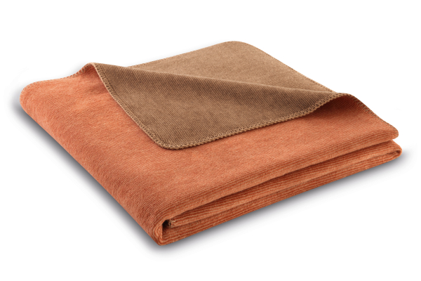 Biederlack Wohn- und Kuscheldecke 'Melange Doubleface' 150 x 200 cm - Mehrere Farben