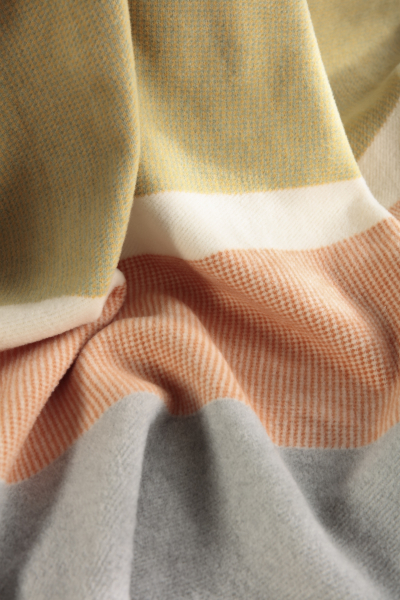 Biederlack Wohndecke 'Stripe Oasis' 150 x 200 cm Bunt