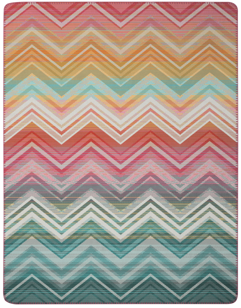 Biederlack Wohn- und Kuscheldecke 'Riviera Mirage' 150 x 200 cm Bunt