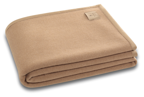 Biederlack Wohn- und Kuscheldecke 'Cammello' 150 x 200 cm Beige