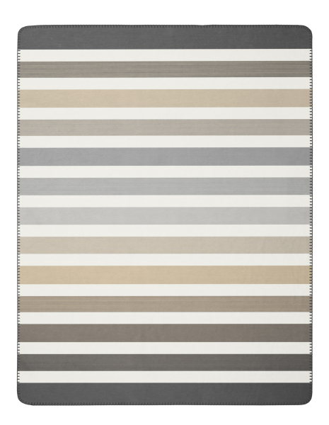 Biederlack Wohn- und Kuscheldecke 'Horizon Nature' 150 x 200 cm Natur