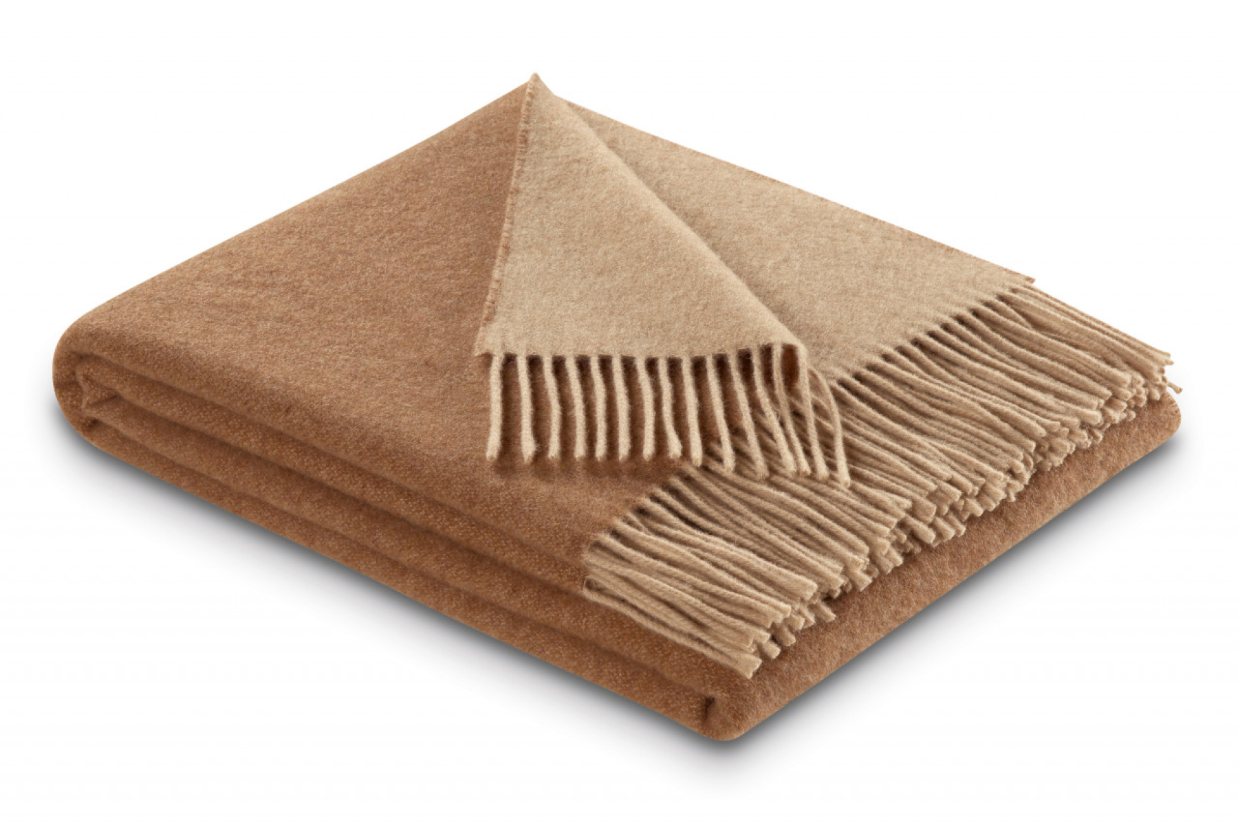 Biederlack Kaschmirplaid Uni 150 x 200 cm - Mehrere Farben
