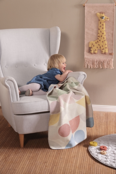 Biederlack Babydecke Lovely & Sweet 'Play' 75 x 100 cm Bunt