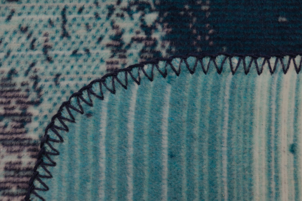 Biederlack Kinderdecke 'Cosmos' 150 x 200 cm Blau