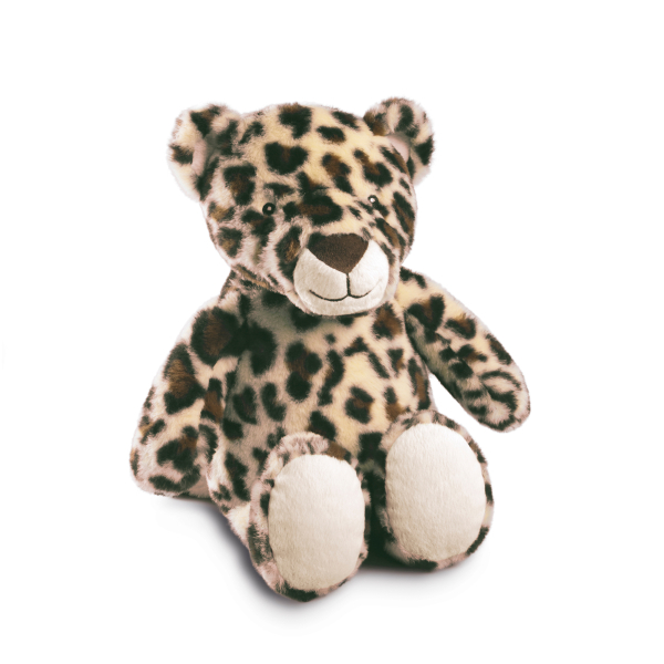 Biederlack Kuschelset Dream Team Leopard 'Cleo' 75 x 100 cm Braun - Beige