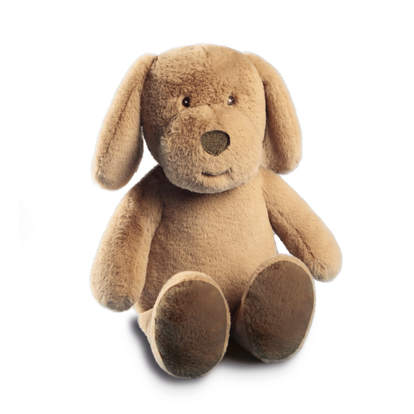 Biederlack Kuschelset Dream Team Hund 'Max' 75 x 100 cm Natur - Beige