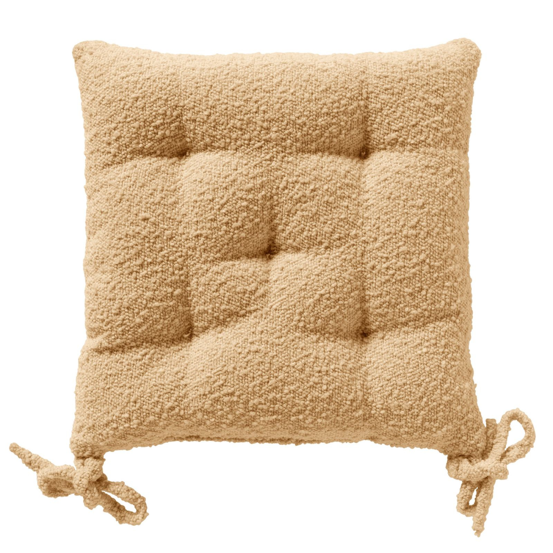 Dutch Decor Sitzkissen 'Onno' 40 x 40 cm Semolina - Beige