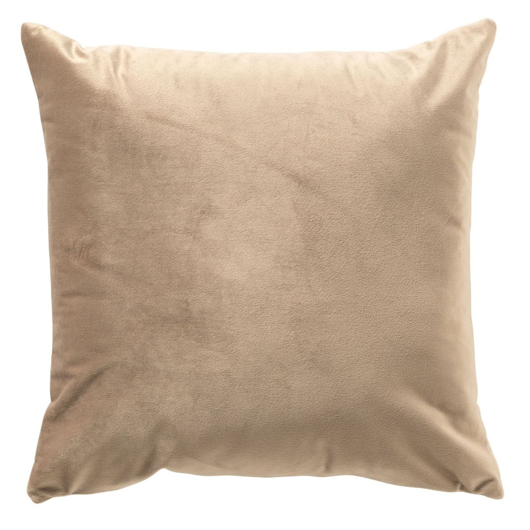 Dutch Decor Kissenhülle 'Fabia' 45 x 45 cm Sesame - Braun, Beige