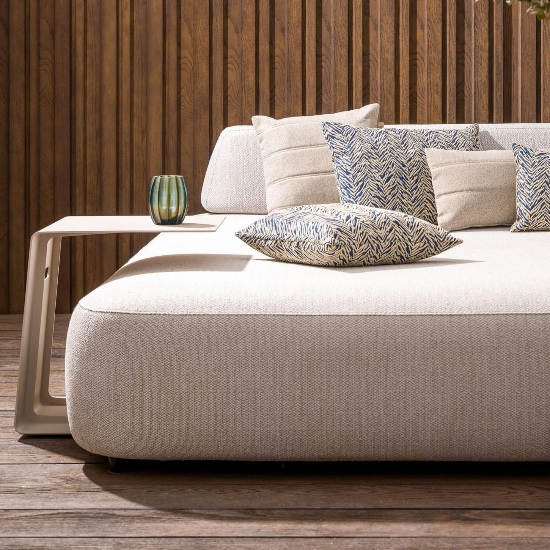 Dutch Decor Kissenhülle 'Augusta' 30 x 50 cm Insignia Blue - Blau