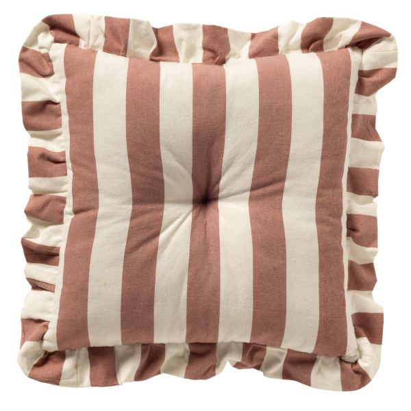 Dutch Decor Sitzkissen 'Bella' 40 x 40 cm Old Rose - Rosa