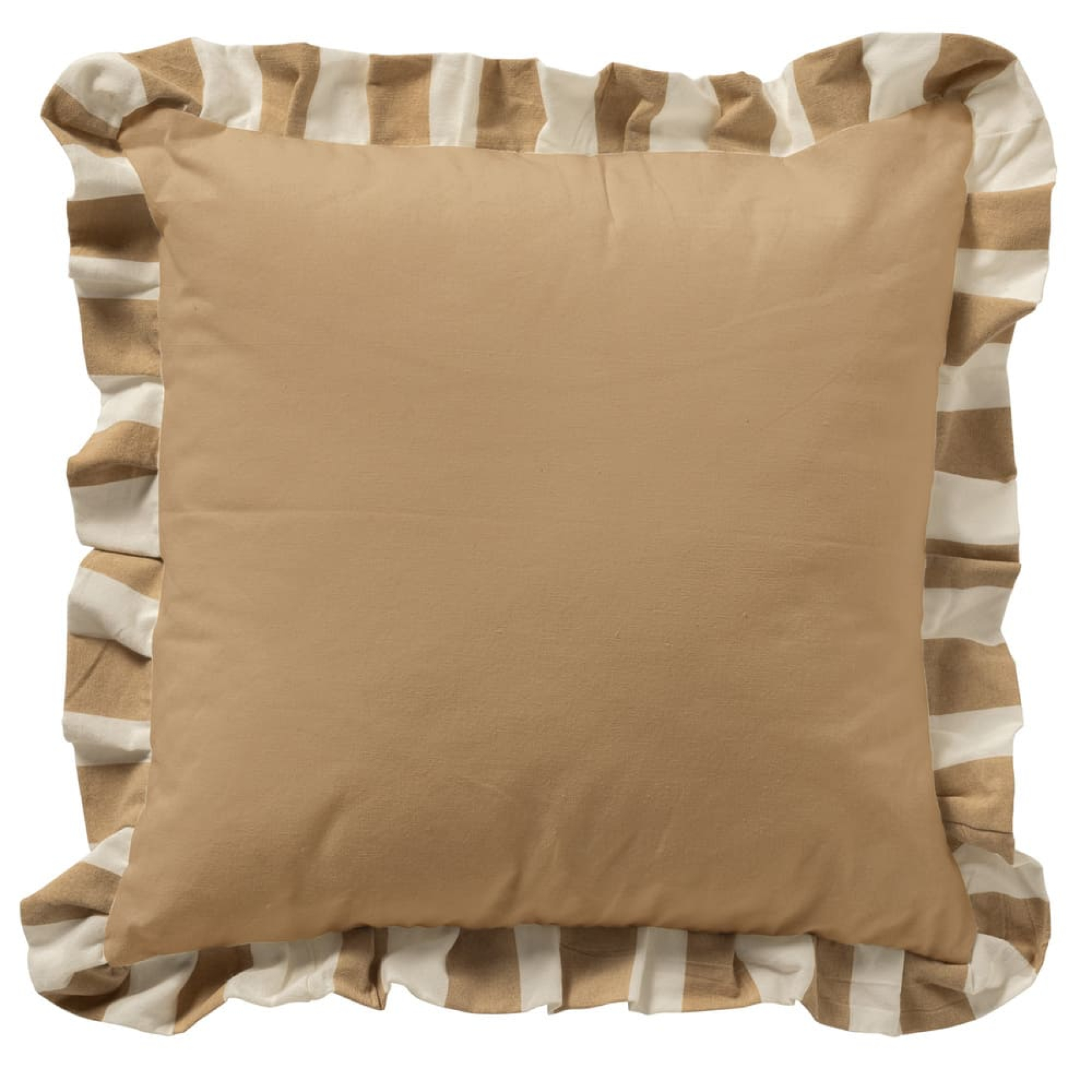 Dutch Decor Kissenhülle 'Bella' 45 x 45 cm Irish Cream - Beige