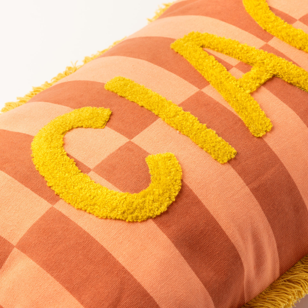 Dutch Decor Kissenhülle 'Ciao' 30 x 50 cm Melon - Orange