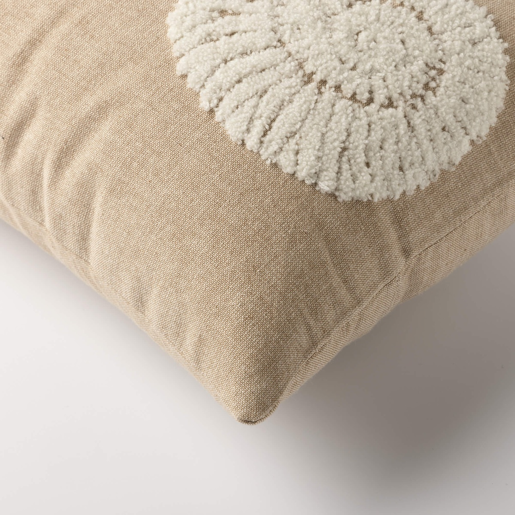 Dutch Decor Kissenhülle 'Morgan' 30 x 50 cm Irish Cream - Beige