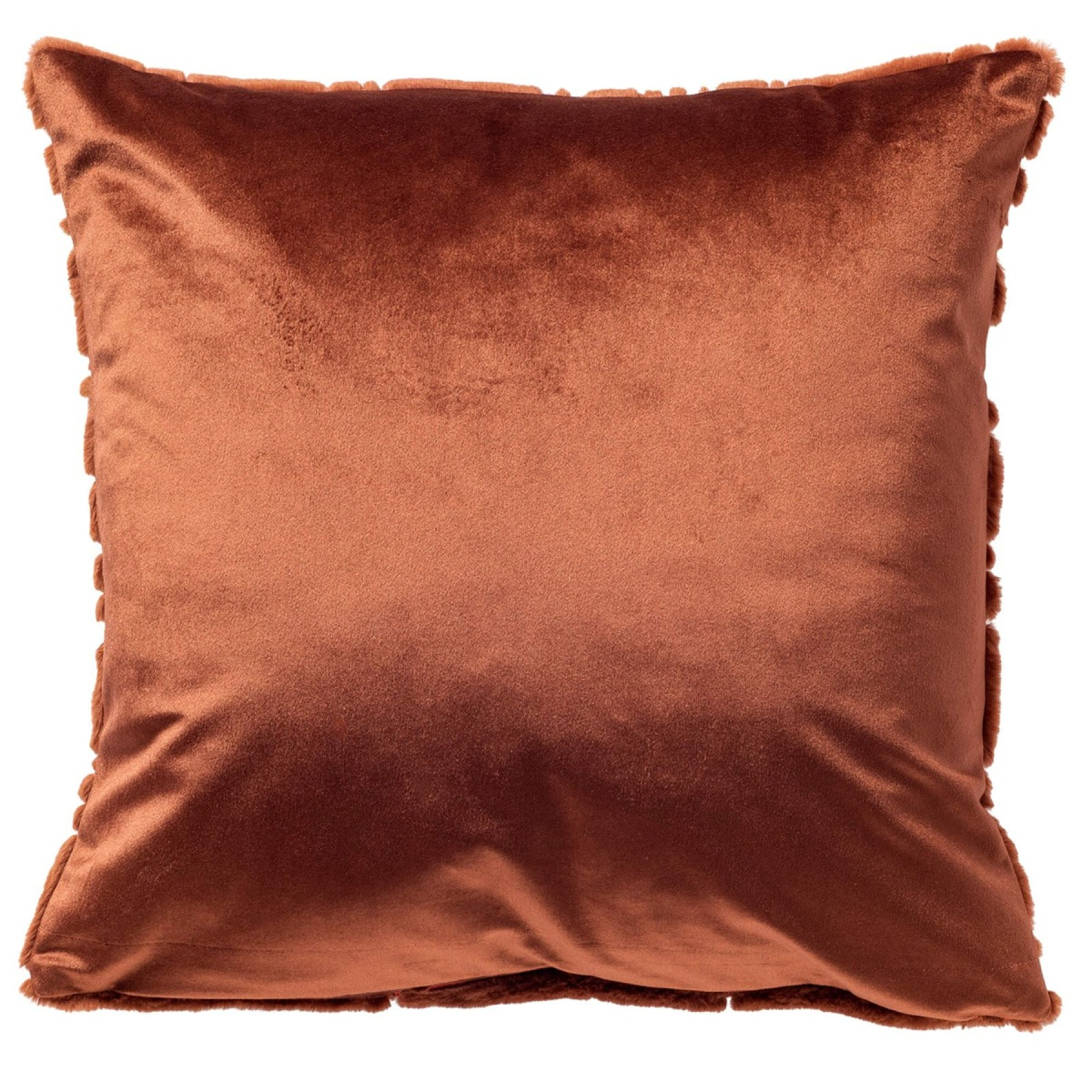 Dutch Decor Kissenhülle 'Doron' 45 x 45 cm Brown Patina - Braun
