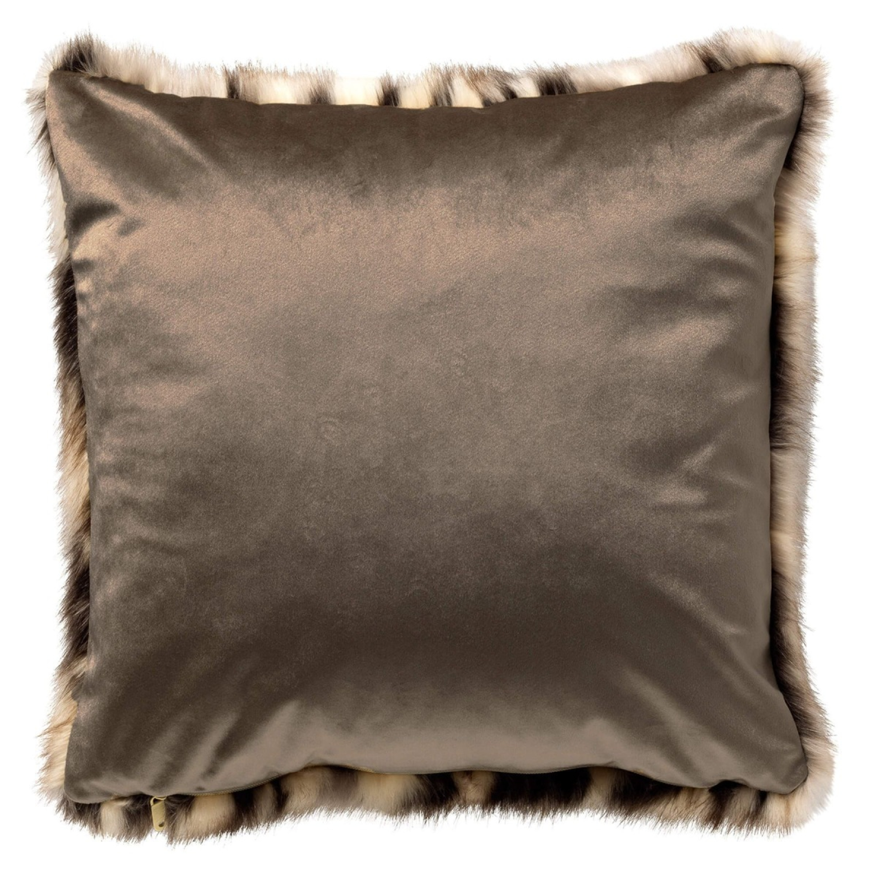 Dutch Decor Kissenhülle 'Egon' 45 x 45 cm Driftwood - Taupe