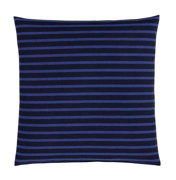 elegante Soft- Flanell Bettwäsche 'Inverness' 135 x 200 cm Navy - Blau