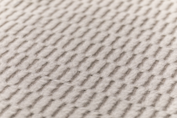 David Fussenegger Wohndecke Plaid Carla 'Grid' 135 x 200 cm Hellgrau