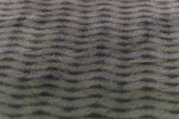 David Fussenegger Kurzflor- Wohndecke Savona 'Wellen Verlauf' 150 x 200 cm Efeu- Grün