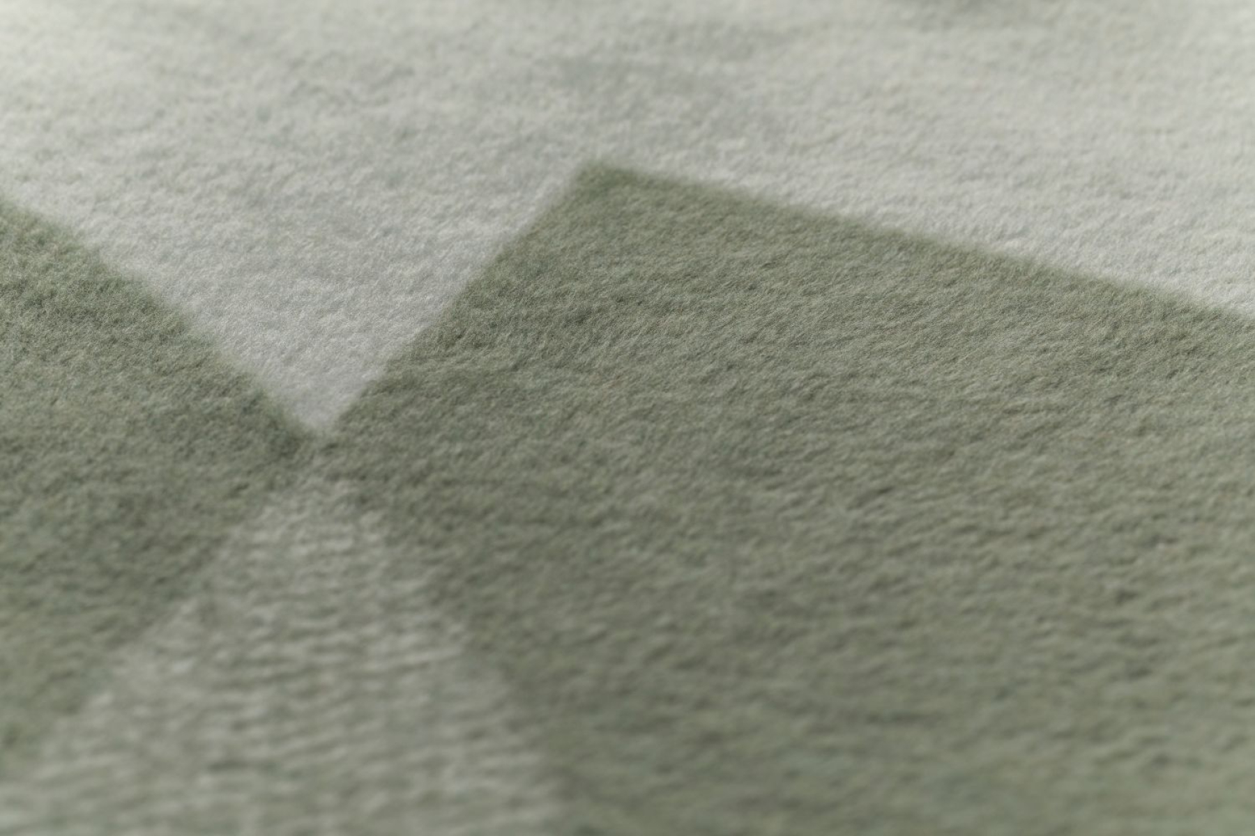 David Fussenegger Kurzflor- Wohndecke Savona 'Geoform' 150 x 200 cm Efeu- Grün