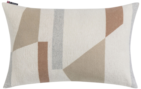 David Fussenegger Kissenhülle Silvretta 'Uran Shapes' 40 x 60 cm Natur