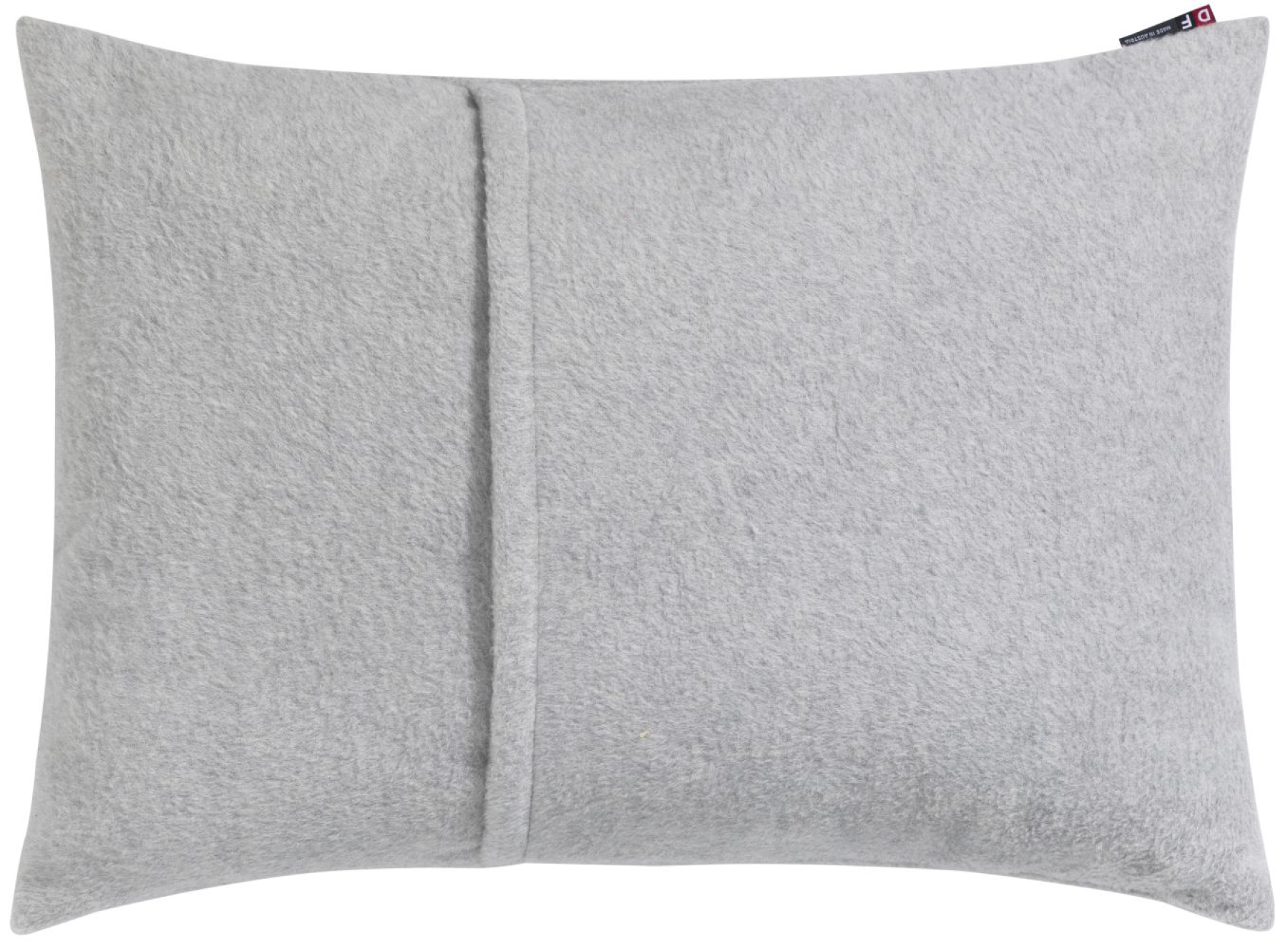 David Fussenegger Kissenhülle Savona 'Kuschelecke' 40 x 60 cm Filz - Hellgrau