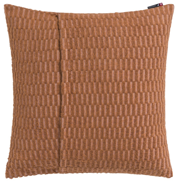 David Fussenegger Kissenhülle Carla 'Grid' 50 x 50 cm Kupfer