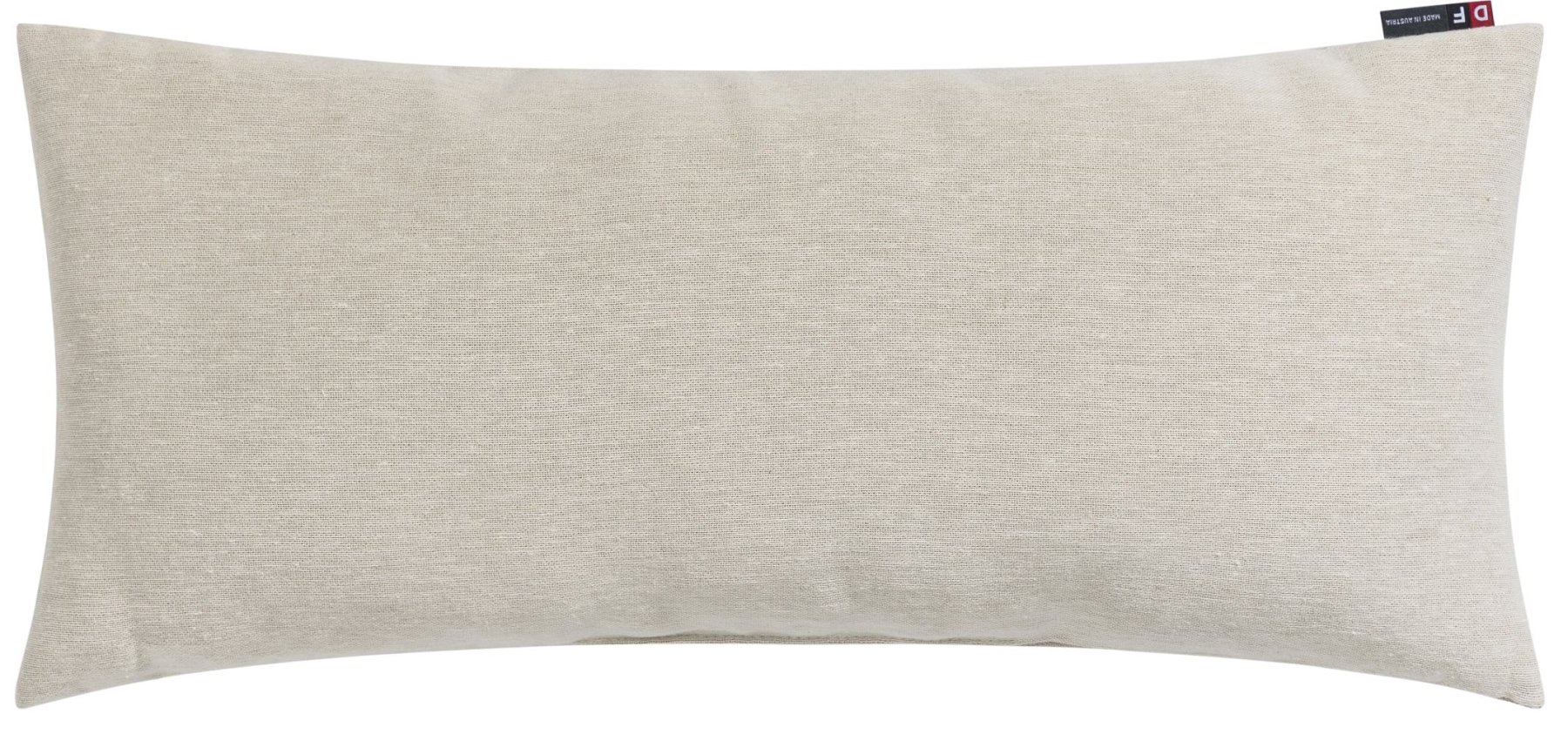 David Fussenegger Kissen gefüllt Havanna 'Feierabend' 26 x 60 cm Natur- Beige