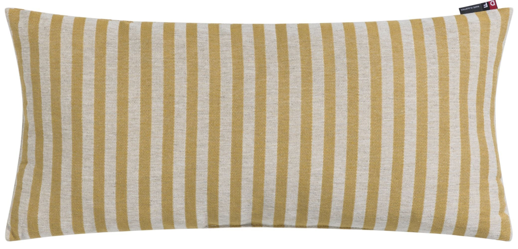 David Fussenegger Kissen gefüllt Havanna 'Streifen' 26 x 60 cm Hellgelb