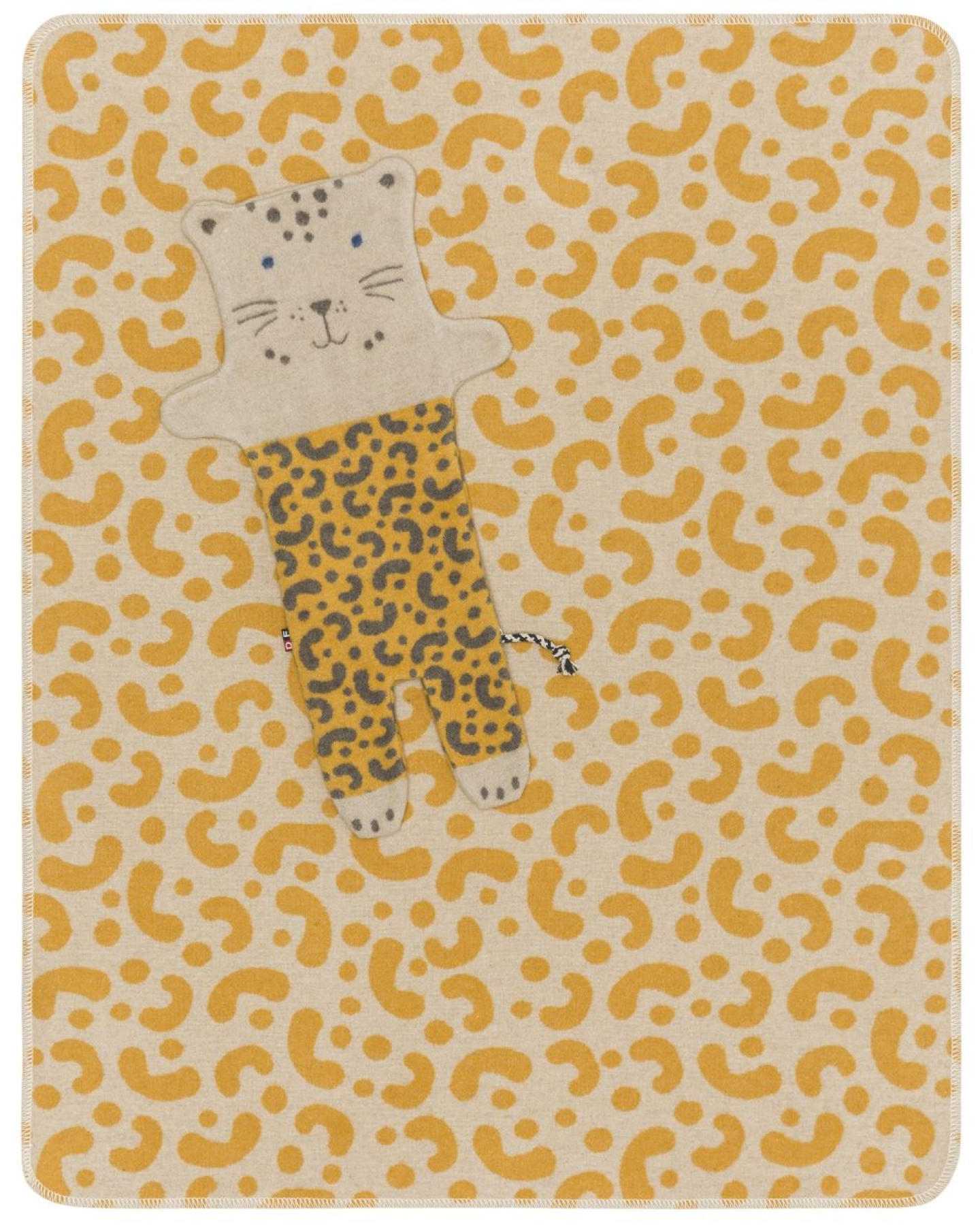 David Fussenegger Babydecke Juwel in der Puppe 'Leo' 70 x 90 cm Gold - Gelb