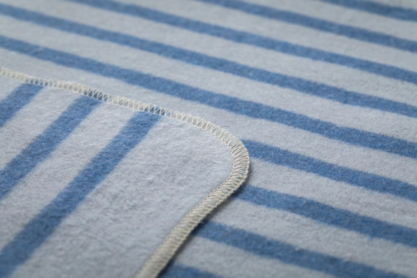 David Fussenegger Babydecke Juwel 'Mini Marine' 70 x 90 cm Hellblau