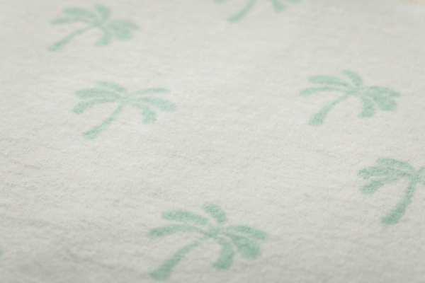 David Fussenegger Babydecke Juwel in der Puppe 'Affe' 70 x 90 cm Kiwi- Grün