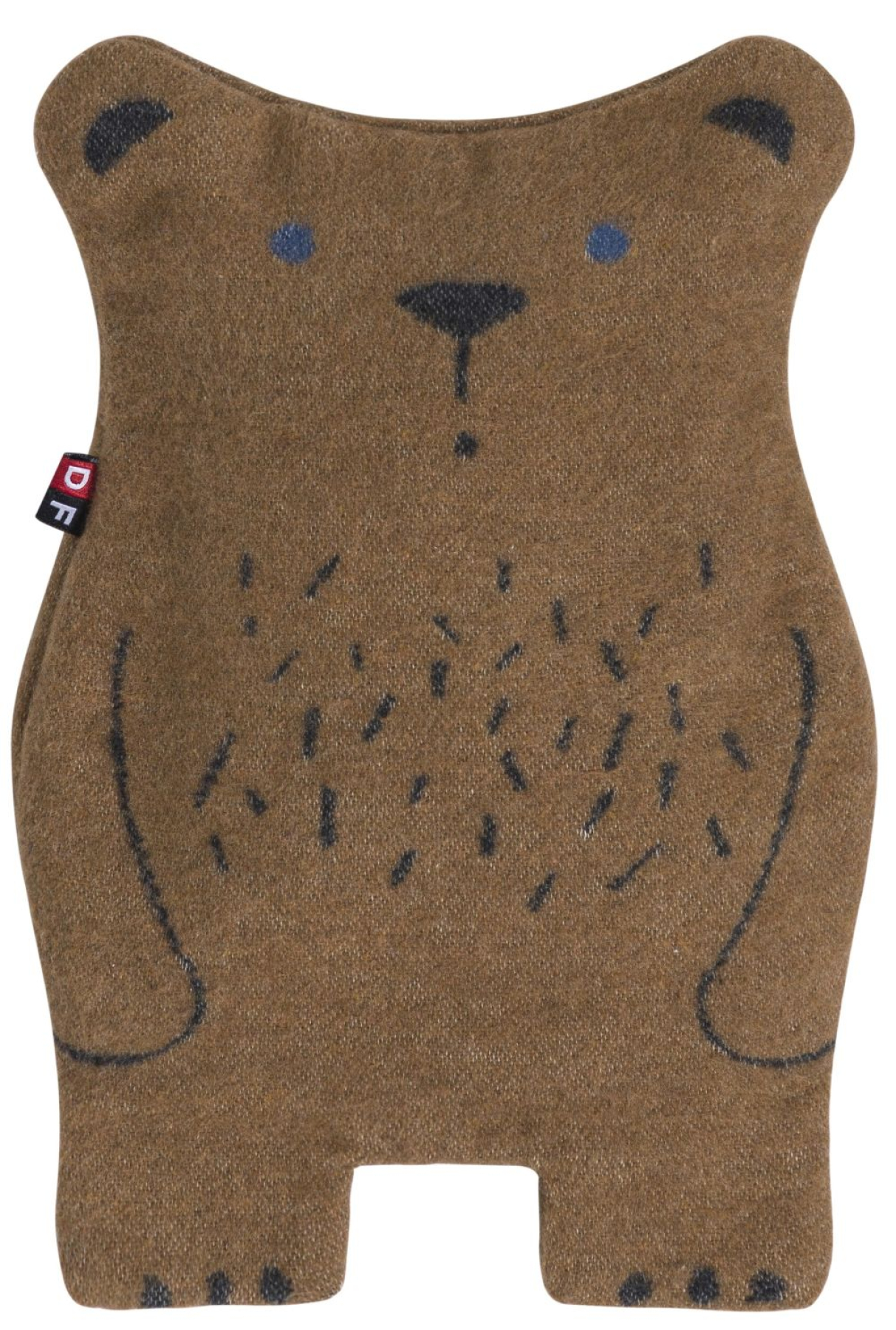 David Fussenegger Körnerkissen 'Bär' 19 x 30 cm Ruggine- Braun