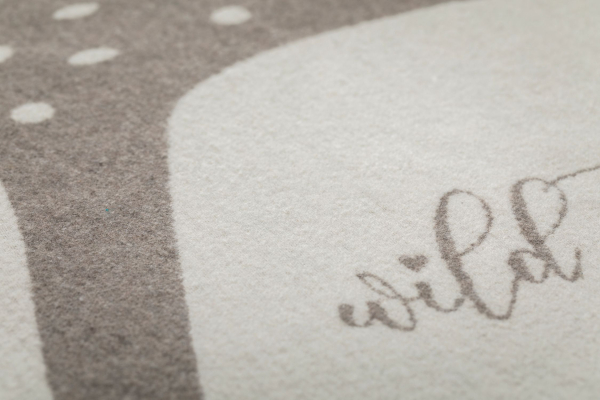 David Fussenegger Katzendecke 'Wild Thing' 70 x 90 cm Rohweiß- Beige