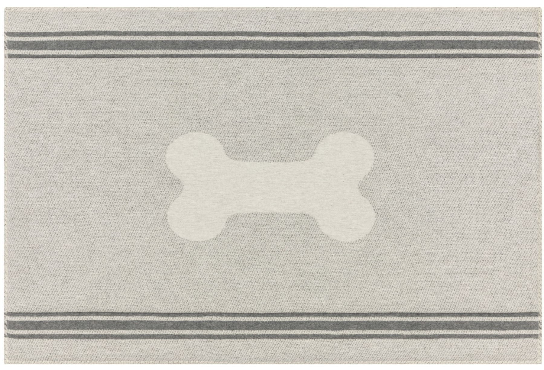 David Fussenegger Hundematte 'Bones' 80 x 120 cm Grau