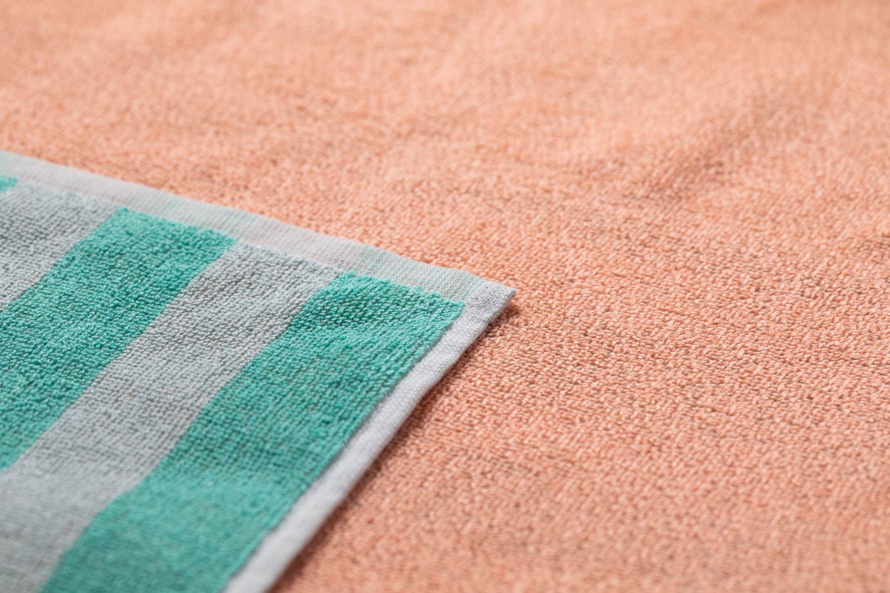 David Fussenegger Playa Frottee- Strandtuch 'Beach Party' 140 x 180 cm Mint- Grün