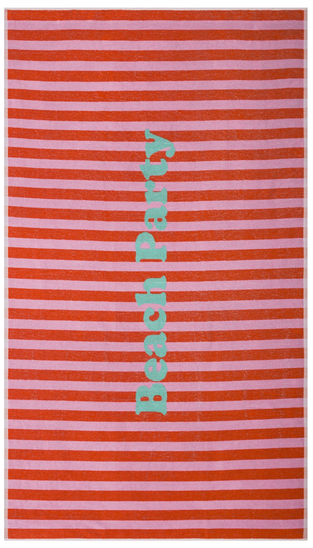 David Fussenegger Playa Frottee- Strandtuch 'Beach Party' 140 x 180 cm Dunkelorange