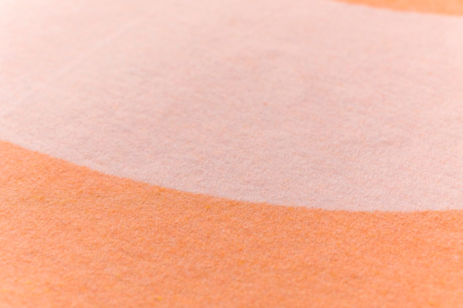 David Fussenegger Wohndecke Silvretta 'Retro Waves' 140 x 200 cm Hellorange