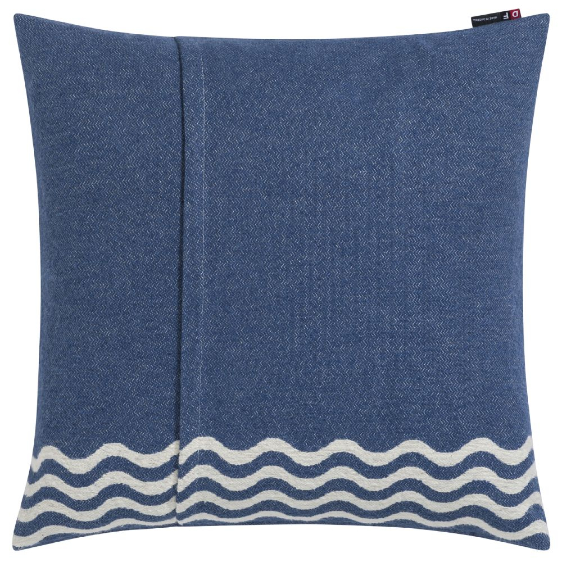 David Fussenegger Kissenhülle Nova 'Nimm dir Meer Zeit' 50 x 50 cm Marine- Blau