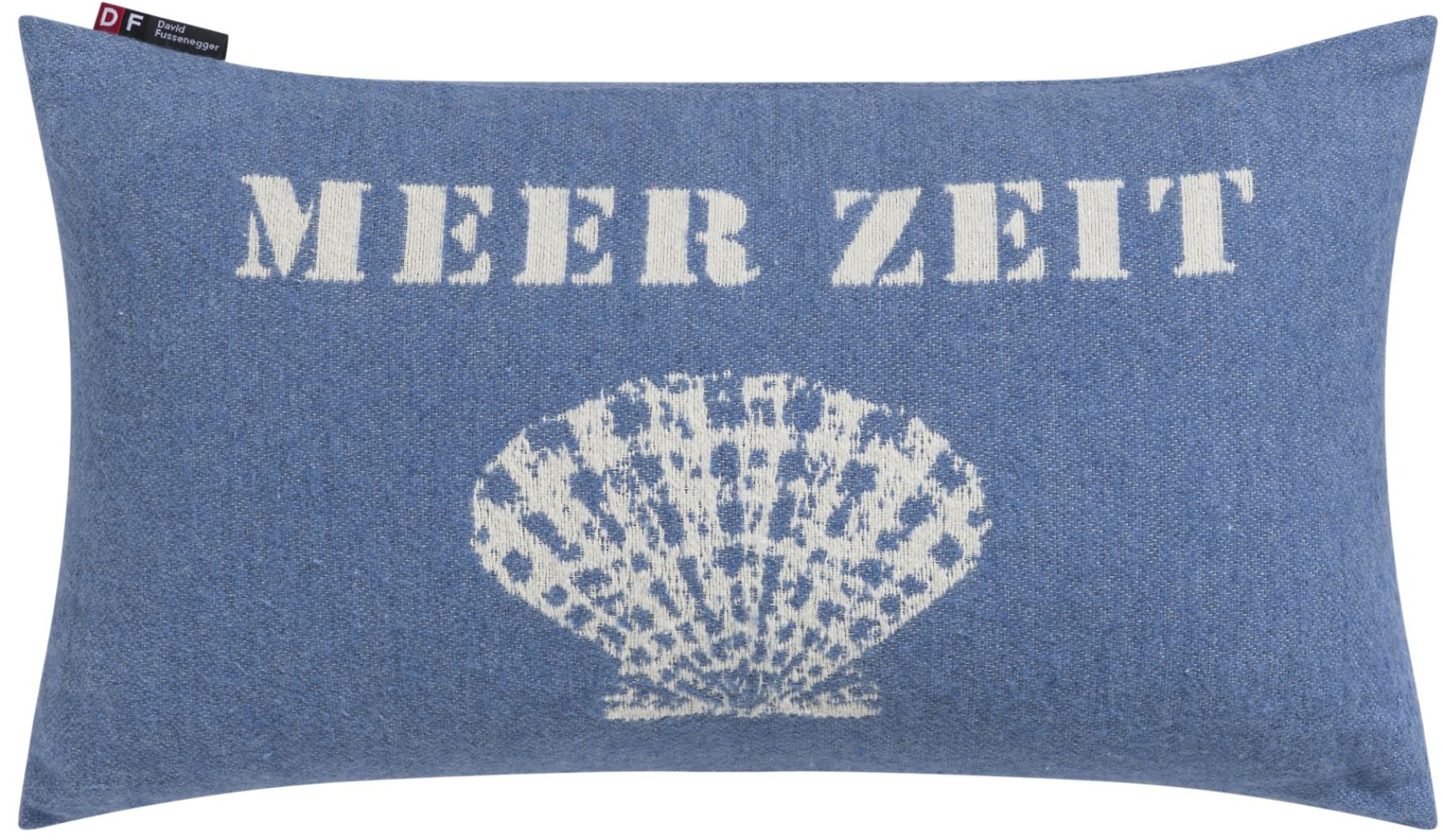 David Fussenegger Kissenhülle Nova 'Meer Zeit 30 x 50 cm Marine- Blau