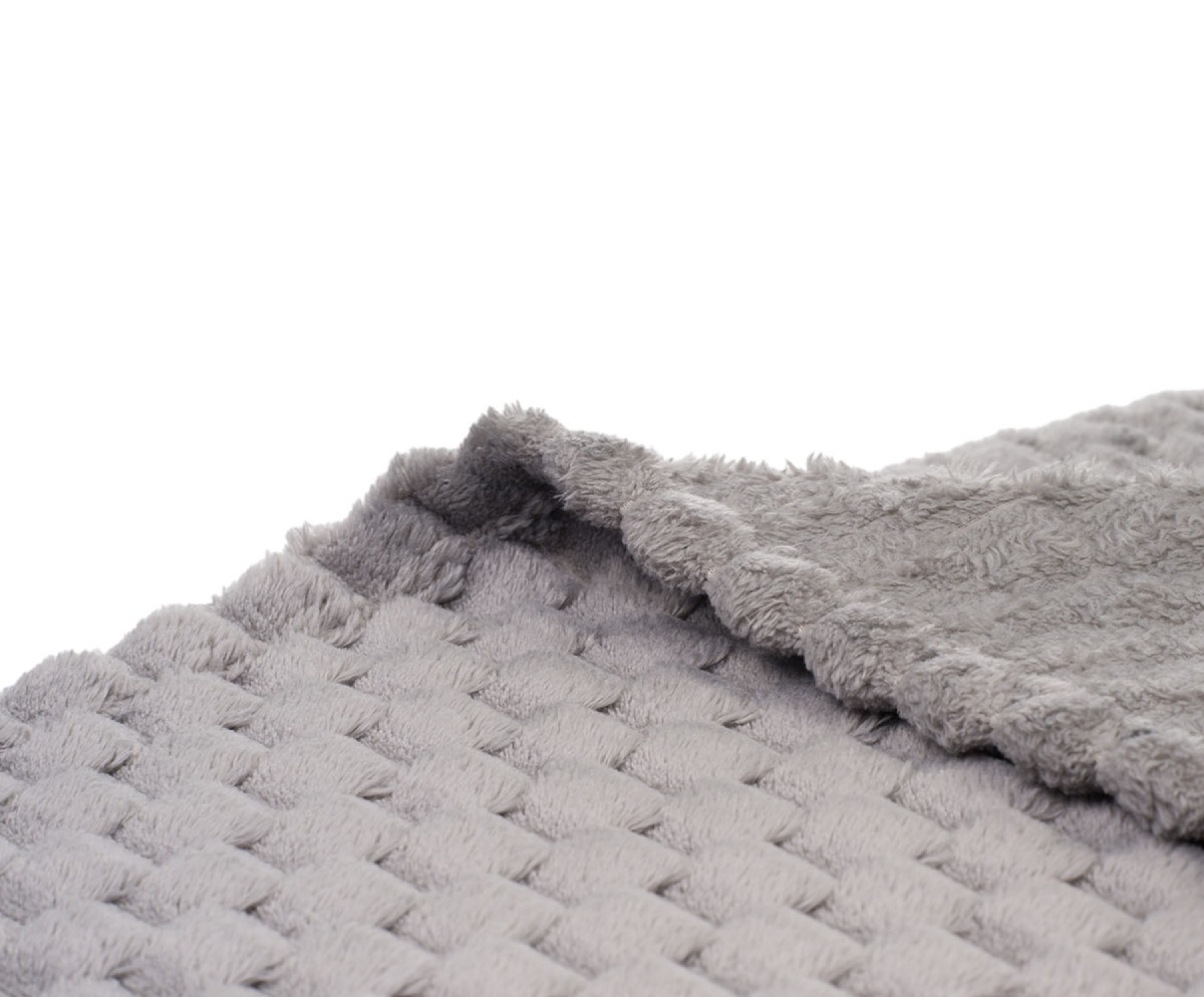 Gözze Kuscheldecke 'Jacquard' 150 x 200 cm Silber