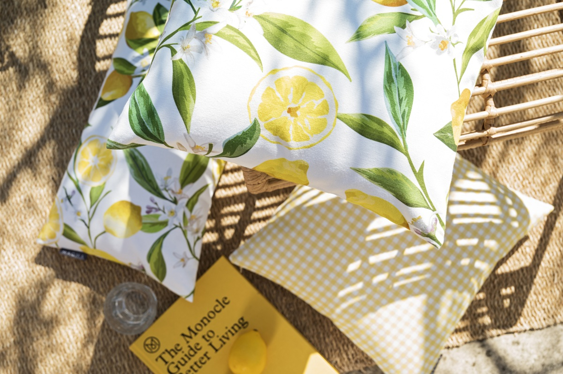 Magma Kissenhülle 'Frutta' 40 x 40 cm Limone - Gelb