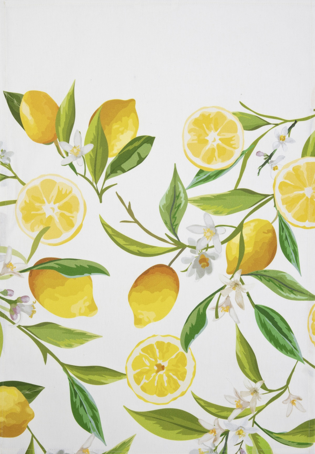 Magma Geschirrtuch 'Frutta' 50 x 70 cm Limone - Gelb