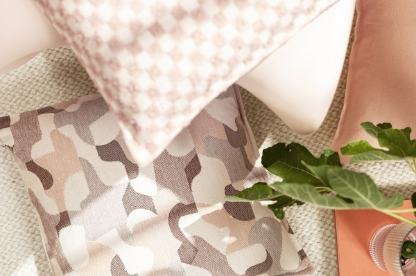 Magma Kissenhülle 'Kimi' 45 x 45 cm Rose