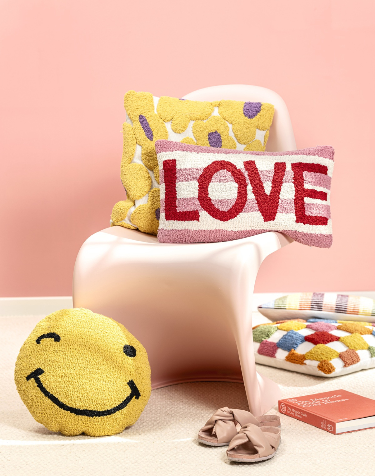 Magma Kissenhülle Sunny 'Lemon' ∅ 40 cm Gelb